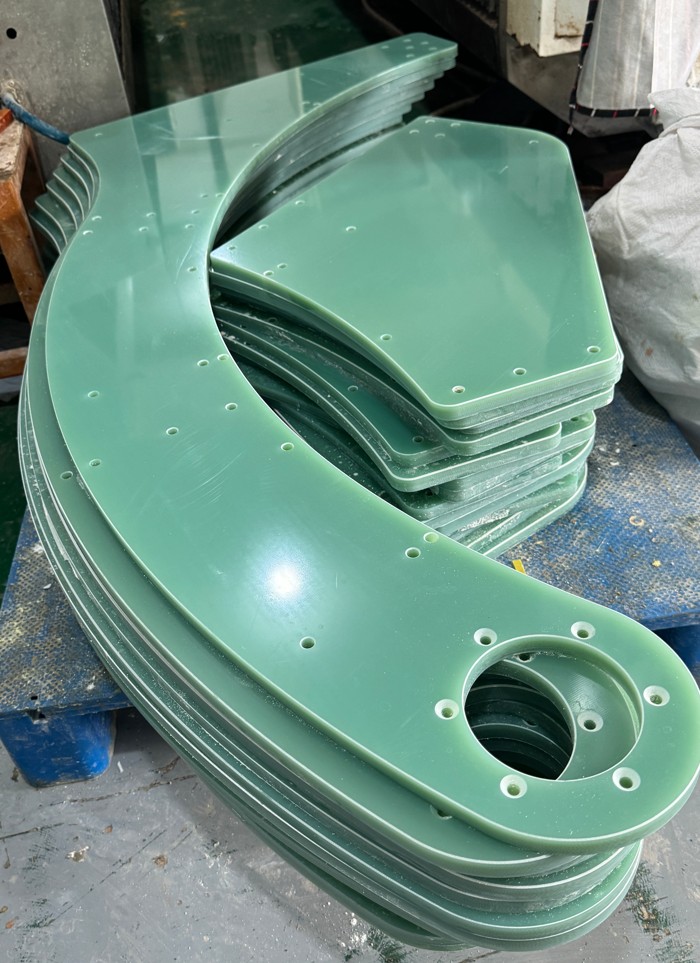Custom FR4 G10 CNC Machined Insulation Panels for Industrial Equipment